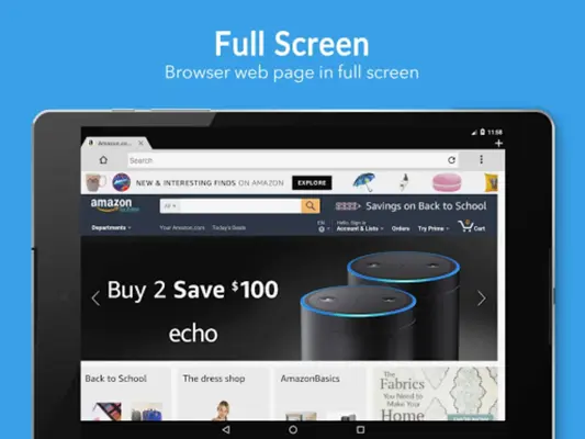 Browser 4G android App screenshot 3