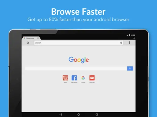 Browser 4G android App screenshot 4